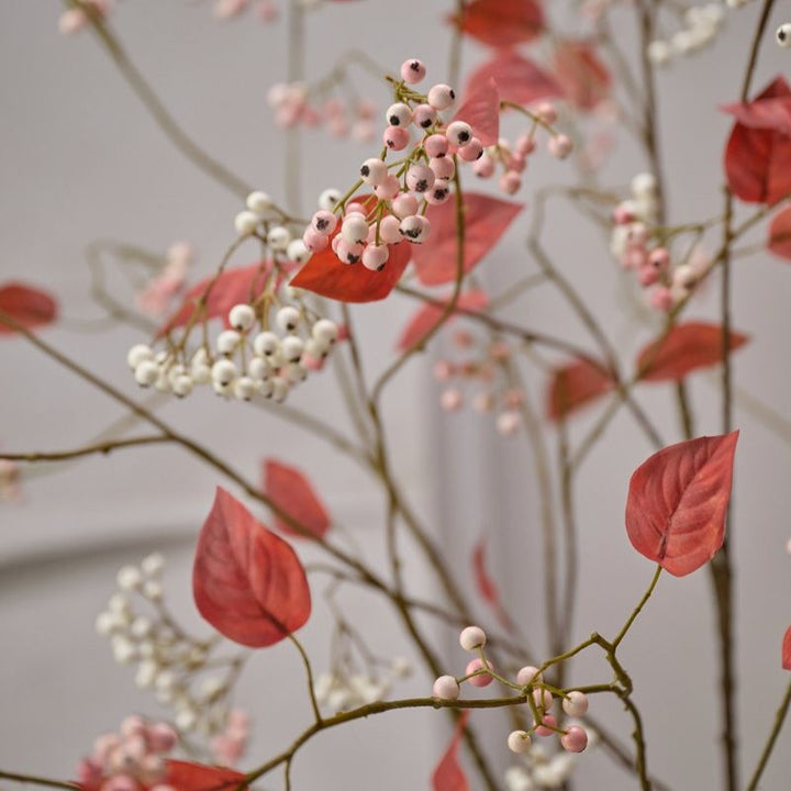 Elegante roze bessentak van 94 cm, perfect te combineren met andere BloomFever takken.
